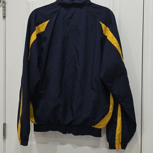 Russell Athletic Mens Navy/Gold Vintage Windbreaker, Size MEDIUM - Picture 6 of 8